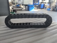 Chaînes porte-câbles pour machines CNC, convoyeurs à soufflets, chaînes énergie en Nylon66 résistantes à l'usure
