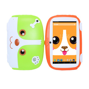 Phim Hoạt Hình Trẻ Em Tablet PC Bé Học Tập Máy 7 "Quad Core Android 4.4 Allwinner A33 512MB + 8GB Rom Tablet PC Với Màu Xanh Răng Wifi - Product Image 5