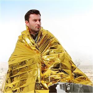 Pratico foglio di salvataggio leggero e resistente coperte termiche impermeabili per lanci di alpinismo sicuri di emergenza - Product Image 6