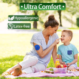 Cinta Adhesiva Hipoalergénica, Transpirable e Impermeable YOJO para Sensor CGM, Parche para <span class=keywords><strong>Monitor</strong></span> <span class=keywords><strong>de</strong></span> <span class=keywords><strong>Glucosa</strong></span>, Duración <span class=keywords><strong>de</strong></span> 14 Días - Product Image 6