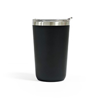 Mug à café isotherme en acier inoxydable 304, 20 oz, bouteille d'eau portable pour le bureau avec logo personnalisable, isolation thermique de 6 à 12 heures
