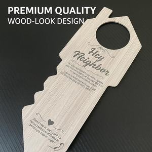 Colgadores de Puerta para Agentes Inmobiliarios con Ranura para Tarjetas de Visita, Colgadores de Puerta para Open Houses - Product Image 4