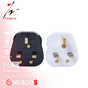 Britse Stekker Draad Uae Stekker Netsnoer Uk British Netstekker <span class=keywords><strong>3</strong></span>-Pins 13a Gesmolten Stekkers Geaard 250V Adapter - Product Image 1