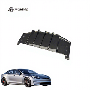 Kit de diffuseur arrière en carbone sec de style V pour <span class=keywords><strong>Tesla</strong></span> <span class=keywords><strong>Model</strong></span> <span class=keywords><strong>S</strong></span> Plaid 2023 2024 2025 - Product Image 1
