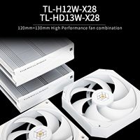 Thermalright Royal Pretor 130 Blanc 158mm CPU Air Cooler Double Fans 6 tuyaux de chaleur pour le refroidissement de l'ordinateur