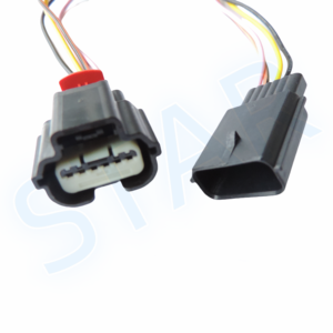 مصنع تصنيع المعدات الأصلية سيارة 2 دبوس مولد التيار البديل المكونات المخصصة تسخير الأسلاك التجمع مع موليكس 6 دبوس - Product Image 4