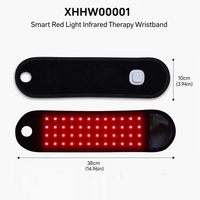 Ceinture de luminothérapie rouge portable pour usage domestique, thérapie infrarouge 660nm 850nm pour soulager les douleurs au poignet