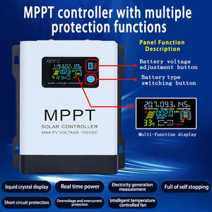 핫 세일 화이트 100A MPPT 태양광 충전 컨트롤러 리튬 배터리 활성화 기능 포함 - Product Image 5