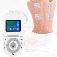 Bon marché Prix portable électrique physiothérapie dizaines masseur stimulateur musculaire Ems Machine dizaines pour le soulagement de la douleur