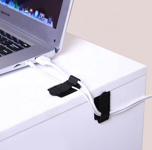 Pince de ligne de fixation de fil auto-adhésive Organisateur de bureau <span class=keywords><strong>pour</strong></span> des clips de câble de stockage de tissu pratiques - Product Image 6