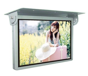 Chống sốc kim loại vỏ bọc <span class=keywords><strong>15</strong></span>.6 "17" inch xe bus Màn hình <span class=keywords><strong>LCD</strong></span> cho quảng cáo kỹ thuật số video signage hiển thị với 4 gam chức năng mạng - Product Image 1