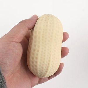 G TPR Peanut Stress Ball R Toy Creative Peanut Bean Squeeze Toys Vegetable Stretchy Anti Stress Peanut Squeeze Toy Eva Filled - Product Image 1