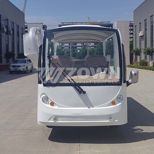 Vehículo Eléctrico de Cuatro Ruedas ZOWN con Plataforma Plana Extendida para Servicio de Recorridos por el Campus - Product Image 5