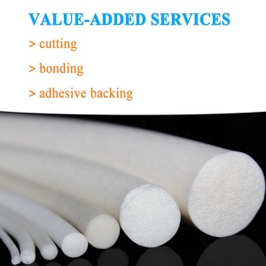 Tùy Chỉnh Vuông Thực Phẩm Grade Silicone Cao Su Miếng Bọt Biển Dải Chống Lão Hóa Con Dấu Silicone Bọt Dải Cho Con Lăn Lò - Product Image 3