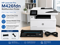 Imprimante laser monochrome sans fil HP LaserJet Pro MFP M426fdn M426fdw M426dw M402n d'occasion avec scanner, copieur et fax automatique