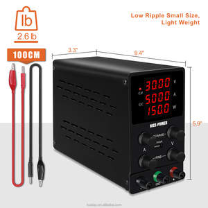 Alimentation DC à Découpage Réglable <span class=keywords><strong>NICE</strong></span> POWER SPS305 30V 5A, Source d'Alimentation Numérique à Quatre Afficheurs 3 Jeux pour Réparation de Téléphones - Product Image 2