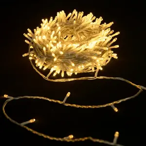 Guirnalda de luces LED de bajo voltaje, 20 m, luz blanca cálida, ideal para decoración interior y exterior, eventos y fiestas. - Product Image 2
