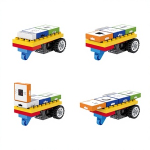 STEM Auto-Baukasten Logisches Denken Physik Schaltkreis-Steckprogrammierung Elektronische Bausteine Spielzeug für Wissenschaft und Technik - Product Image 1