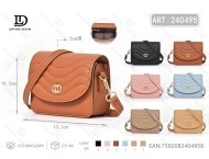 Borsa a Tracolla da Donna in Microfibra Effetto Pelle con Chiusura a Cerniera e Tracolla Singola, Adatta a Tutte le Stagioni - Product Image 1