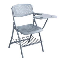 Chaise pliante empilable en plastique et métal avec assise en maille pour événements, écoles, formations – Vente en gros