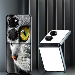 Guangzhou venta al por mayor brillo 2D sublimación funda para teléfono móvil 2025 última sublimación en blanco funda móvil para <span class=keywords><strong>Huawei</strong></span> <span class=keywords><strong>Pocket</strong></span> <span class=keywords><strong>50</strong></span> - Product Image 4