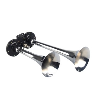 Bocina de Aire Doble para Auto, 12V, Aleación de Zinc, Súper Fuerte, Bocina para Motocicleta, Montaje Frontal - Product Image 5