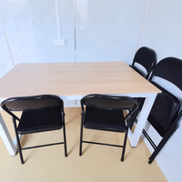 Unité de bureau mobile préfabriquée de 10 pieds avec bureau, chaises, armoire, fenêtres, design moderne, pour entrepôt, supermarché ou usage résidentiel