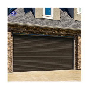 Portes de <span class=keywords><strong>garage</strong></span> extérieures en aluminium personnalisées Porte de <span class=keywords><strong>garage</strong></span> enroulable motorisée Sutter - Product Image 6