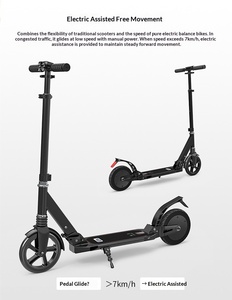 Patinete Eléctrico Plegable <span class=keywords><strong>E9</strong></span> con Amortiguadores Delanteros/Traseros, Bicicleta de Equilibrio de Dos Ruedas para Niños - Product Image 6