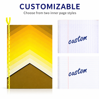 Cahier d'exercices pour étudiants indonésiens personnalisé par la marque, avec pages intérieures agrafées, couverture personnalisée, série de cahiers d'écriture, fabrication en usine