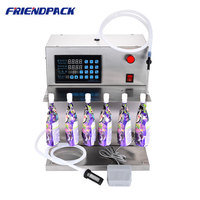Remplisseuse semi-automatique multifonction pour sachets Doypack à bec verseur, pour jus de fruits, lait de soja, yaourt, purée de fruits