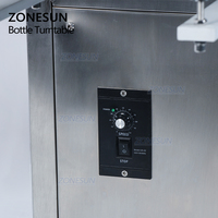 ZONESUN ZS-LP600Z Automatischer Runddreh-Flaschenentwirrer für Plastik- und Glasflaschen, Glasflaschen-Sortier-Drehtisch, Zuführtisch