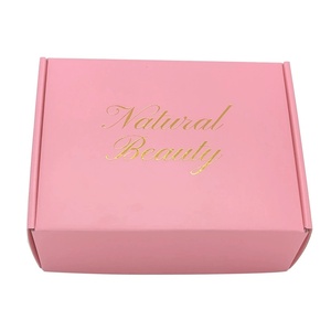Caja de Regalo Rosa de Doble Cara con Diseño de Avión para Pinzas de Pelo y Joyería, Logotipo Personalizado, Embalaje Colorido Extra Resistente - Product Image 2