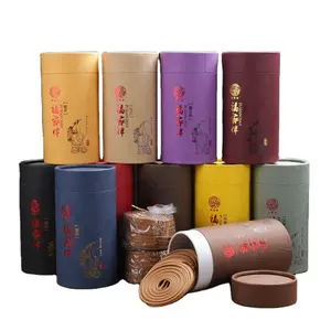 Spring Chinese incense coil study office aromatherapy Jasmine light brown