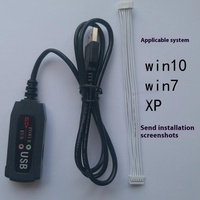 Programmation de données de télécommande industrielle de haute qualité câble USB récepteur rf sans fil télécommande de grue