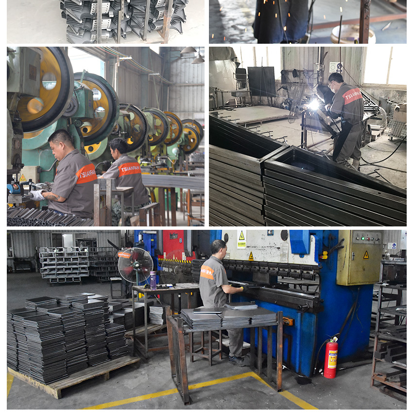 Tsianfan Custom Slab Granite Panel Multi-Format Marble Frame Rail Sliding Stone Displays Stand Large Tiles Display Rack