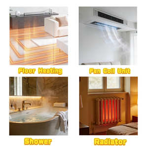 Inverter DC 10KW 12KW 16KW 20KW -25 R32 A+++ WIFI Solaire Extérieur Hôtel Chauffage Refroidissement Monobloc Air-Eau - Product Image 2