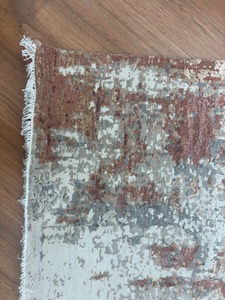 พรมขนสัตว์อินเดียกันไฟฟ้าสถิตทำด้วยมือพรมปูพื้นดีไซน์ทันสมัยหรูหราหรูหราสำหรับห้องนั่งเล่นห้องนอนและรถยนต์ - Product Image 4