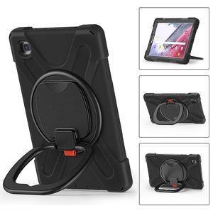 Pour Samsung Galaxy Tab A7 lite T220 boîtier de tablette à réglage multi-angle Anti-chute protecteur d'écran intégré - Product Image 3