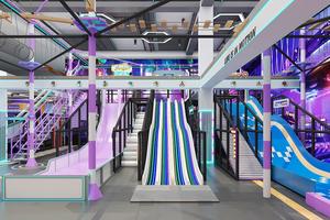 Centro de Juegos Interior Urbano de Moda, Nueva Llegada, Módulos Personalizables, Zonas Interactivas para Niños con Plástico para Escalar - Product Image 6