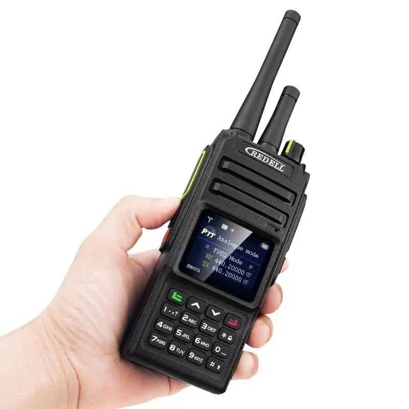 Rádio poc de longa distância 4g push to talk cartão SIM walkie talkie