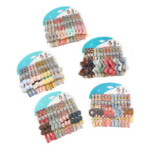 Juego de 12 piezas de Collar de gato con campanas y pajarita, Collar de gatito de liberación rápida ajustable, Collar de gato a cuadros lindo de varios colores - Product Image 1