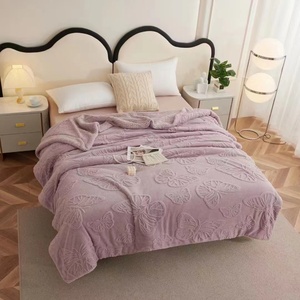 Couverture polaire 2024 Top Seller Heavy 100% Polyester Lit Polaire <span class=keywords><strong>Vache</strong></span> Impression Flanelle Couverture - Product Image 6