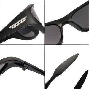Lunettes de soleil polarisées UV400, monture complète, style œil de chat, pour le sport et les activités de plein air, unisexe, adulte, 23087 - Product Image 4