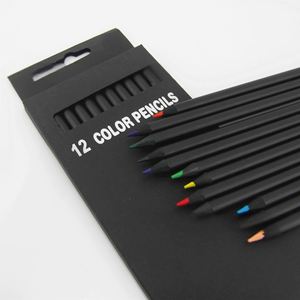 Crayons de couleur de sécurité colorés, directement de l'usine, pour étudiants, outils de dessin, d'écriture et de peinture - Product Image 1