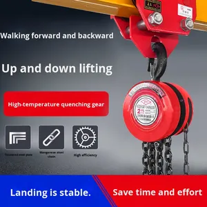 Troli tarik tangan <span class=keywords><strong>i</strong></span>-<span class=keywords><strong>beam</strong></span> stabil kapasitas bantalan muatan tinggi digunakan untuk pengangkat industri - Product Image 5