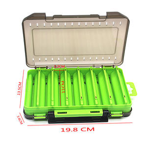 Venta directa de fábrica, caja Luya de doble cara, accesorios para equipo de pesca, caja de almacenamiento, lápiz de pesca, calamar, caja de cebo duro Minoan falso - Product Image 4