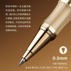 Stylo Roller Métallique Montagut Français, Cadeau d'Entreprise Haut de Gamme pour Bureau, <span class=keywords><strong>Instrument</strong></span> d'Écriture à Prise Lourde - Product Image 3