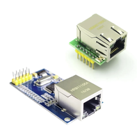 Modul jaringan W5500 perangkat keras penuh TCP/IP protokol tumpuk Ethernet 51/STM32 pengontrol mikro