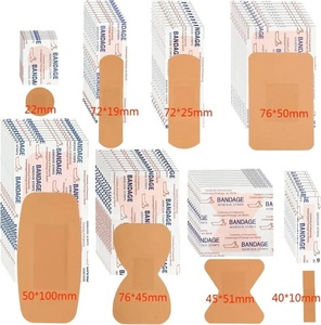 Pansement adhésif en fibre de bambou biodégradable avec fenêtre d'inspection et logo personnalisé pour stock de pharmacie holistique - Product Image 2